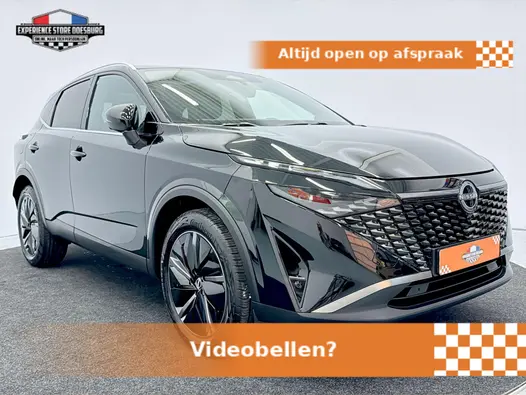Nissan Qashqai 1.3 MHEV Xtronic Tekna Luxe crossover met topuitrusting en minimale kilometerstand!