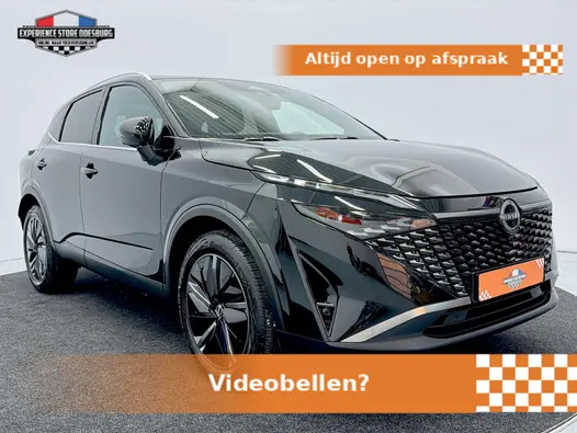Nissan Qashqai 1.3 MHEV Xtronic Tekna Complete SUV met luxe uitrusting en lage kilometerstand!